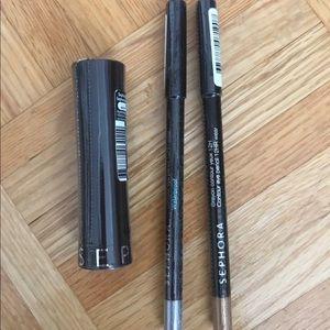 New & sealed - Sephora lipstick & eyeliners x2